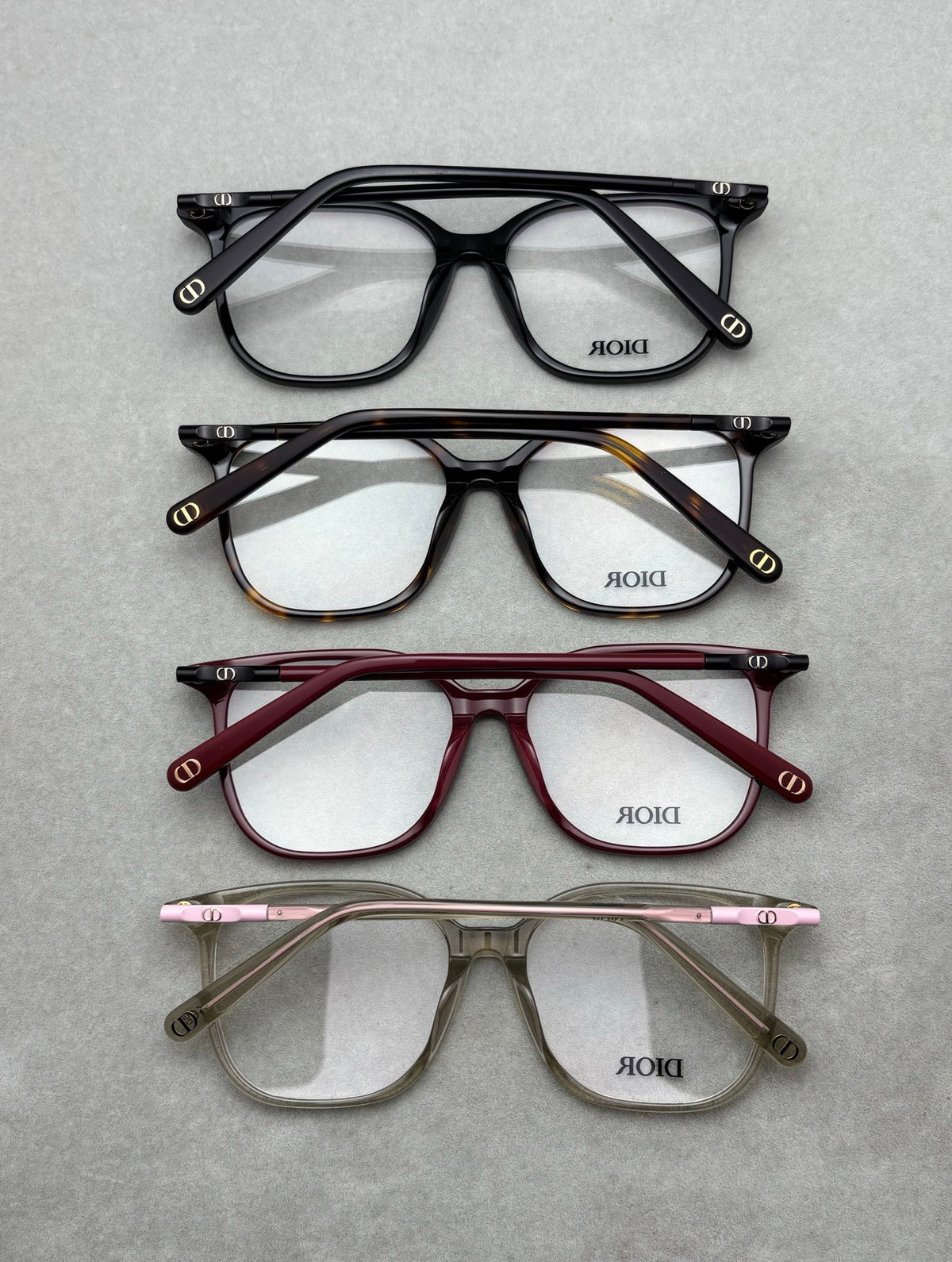 CD3500 Unisex Square Acetate Optical Glasses – 53-16-145