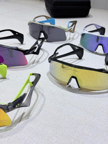 9519 Oversized Sport Shield Sunglasses – Wraparound Performance Eyewear