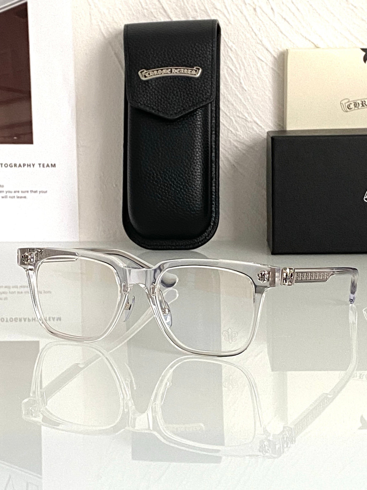 CH8138 Unisex Square Acetate Optical Glasses – 53-28-150