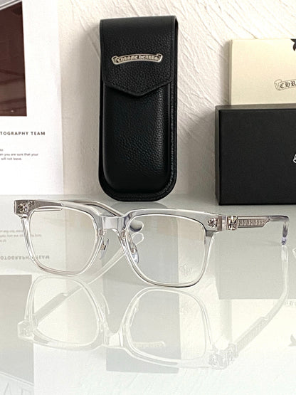 CH8138 Unisex Square Acetate Optical Glasses – 53-28-150