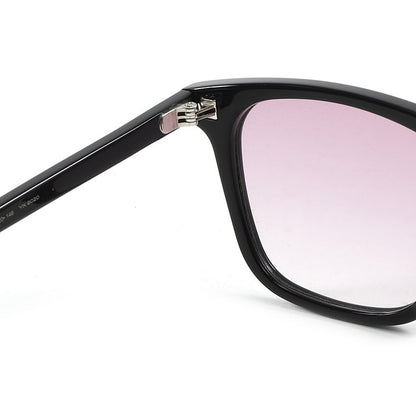 9020 Oversized Square Acetate Sunglasses – Unisex Nylon Lens Frame