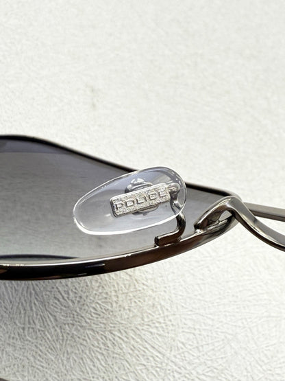SPL890V Classic Rectangle Metal Sunglasses – 58mm