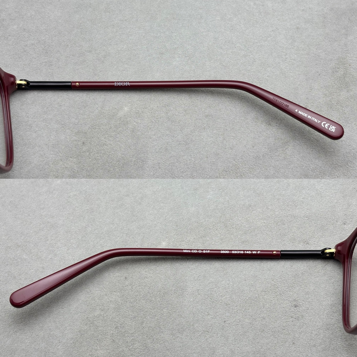 CD3500 Unisex Square Acetate Optical Glasses – 53-16-145