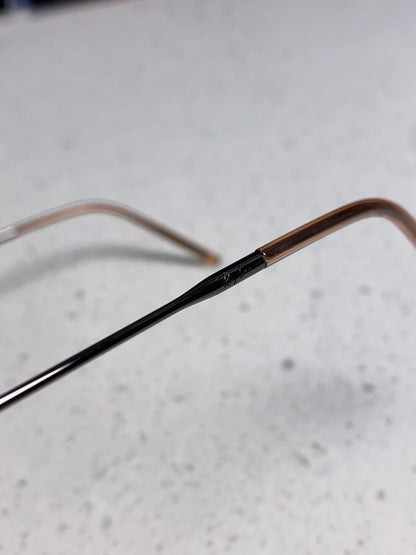 R0101S Reverse Aviator Sunglasses – Brown Lens Metal Frame 62mm