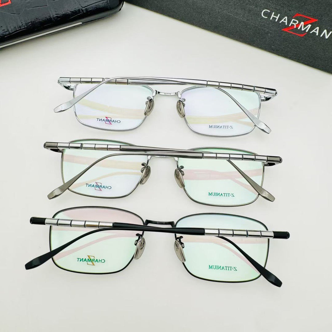ZT27015 Men’s Rectangle Metal Optical Glasses – 54-19-147