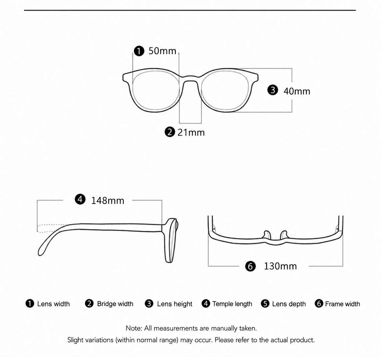 HYD0175Y Pure Titanium Screwless Eyeglasses – Lightweight Geometric Optical Frame