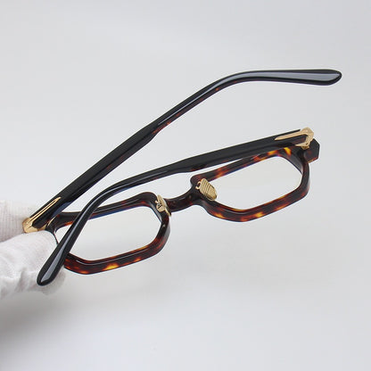 Jacques- Astaire Retro square Acetate Optical Glasses