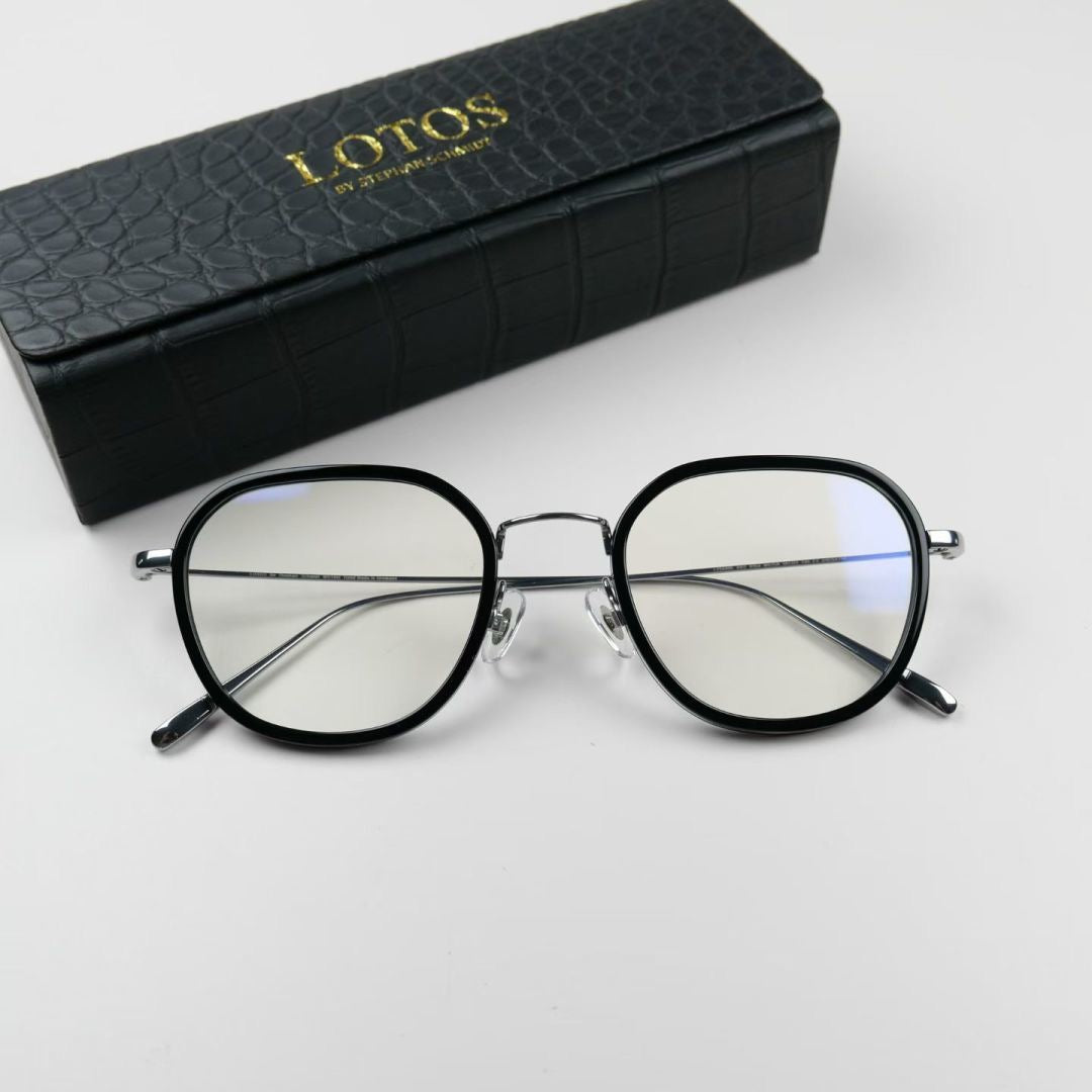 L23A005 Lightweight Round Panto Metal Optical Glasses – Unisex 50-22-145