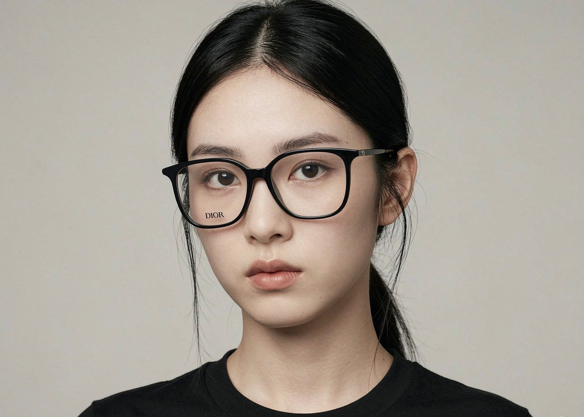 CD1100 Unisex Rectangle Acetate Optical Glasses – 53-16-145