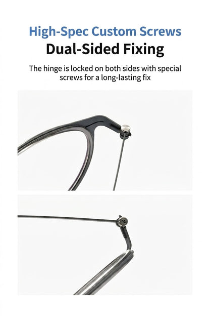 8868 Titanium Magnetic Clip-On Eyeglasses – Polarized Multi-Lens Frame (Copy)
