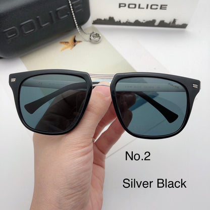 S8748- Classic Square Double-Bridge Sunglasses – 54mm