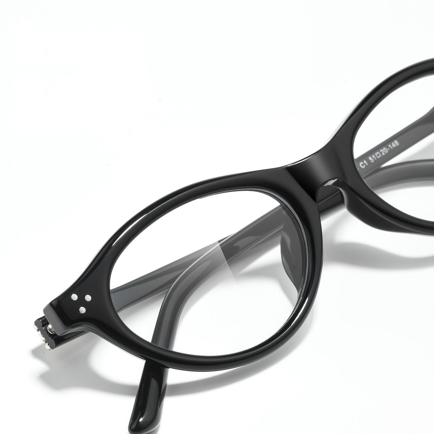 92280BD Women’s Cat-Eye Acetate Eyeglasses – Slim Fashion Optical Frame 53mm