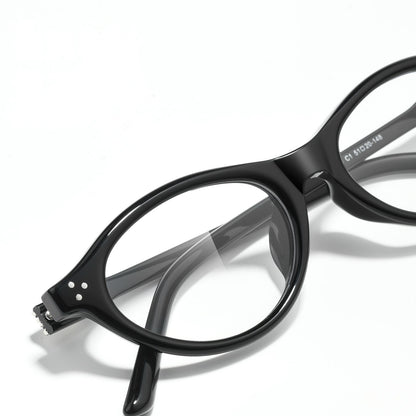 92280BD Women’s Cat-Eye Acetate Eyeglasses – Slim Fashion Optical Frame 53mm