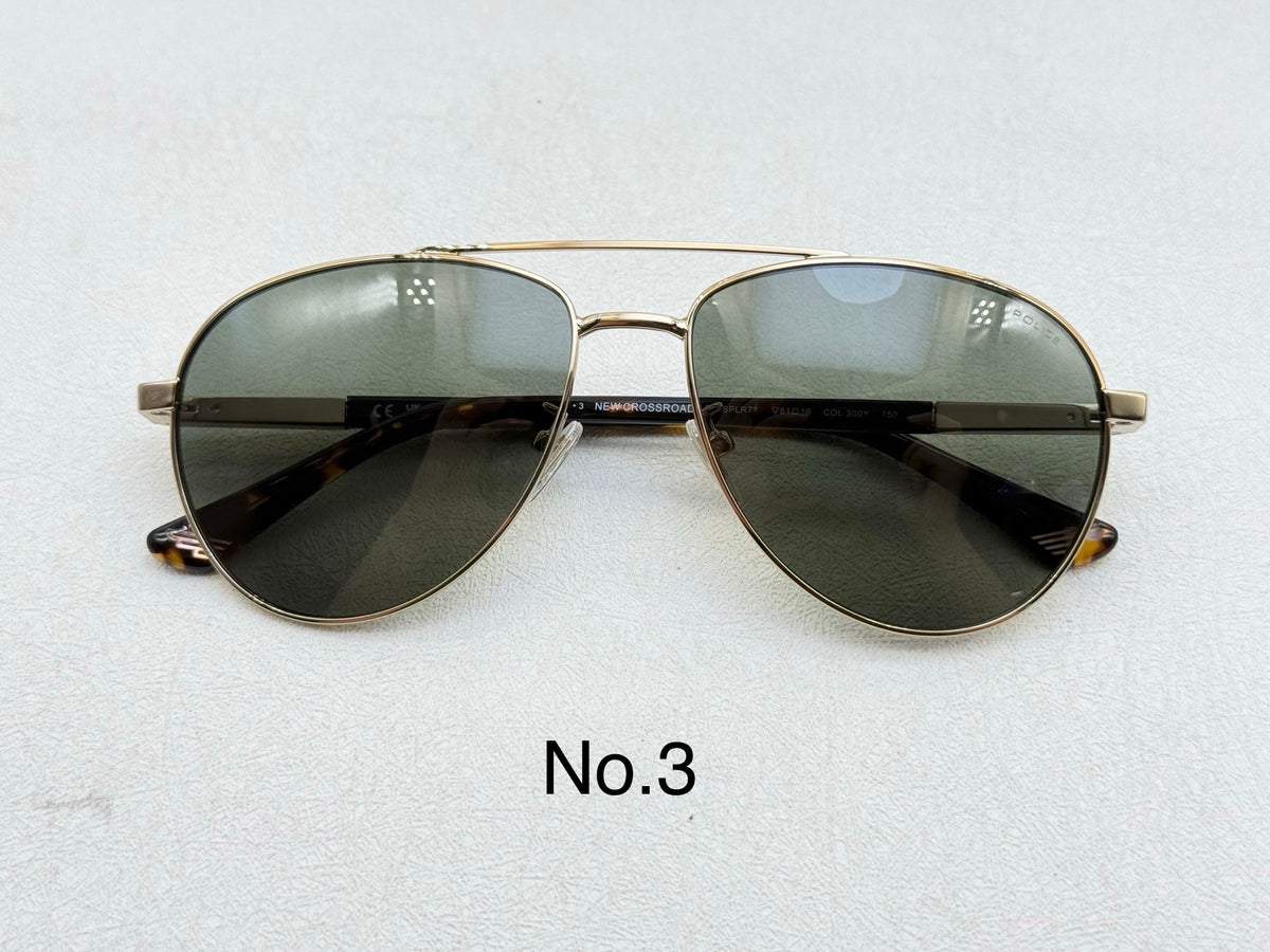 SPLR77 Classic Aviator Metal Sunglasses – 61mm