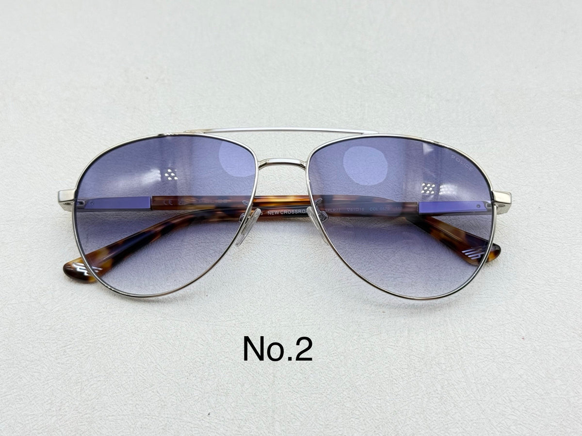 SPLR77 Classic Aviator Metal Sunglasses – 61mm