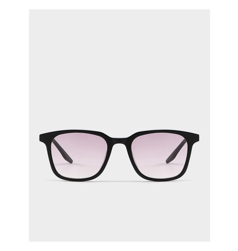 9020 Oversized Square Acetate Sunglasses – Unisex Nylon Lens Frame