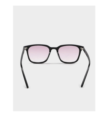 9020 Oversized Square Acetate Sunglasses – Unisex Nylon Lens Frame