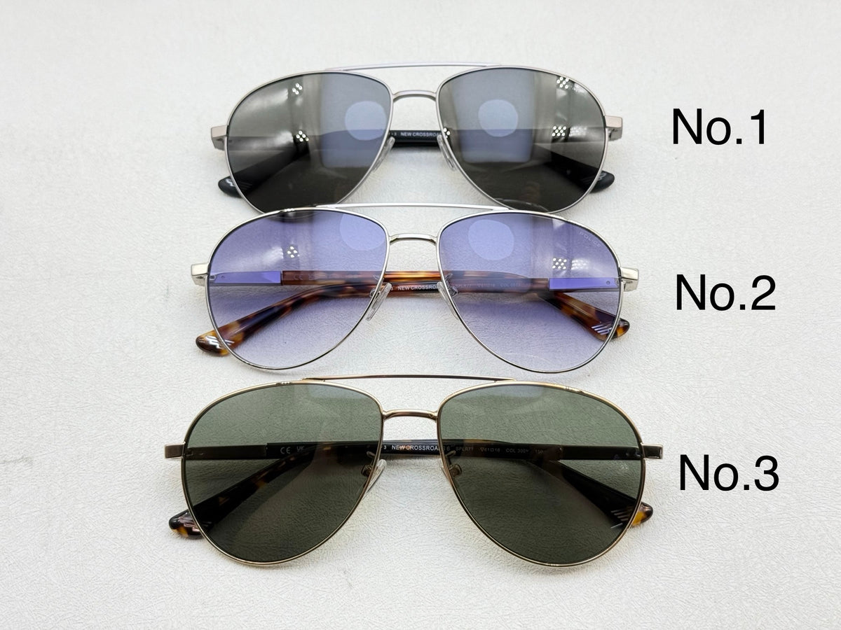 SPLR77 Classic Aviator Metal Sunglasses – 61mm