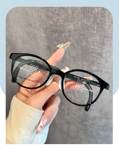 CZ7009ET Kids Round Eyeglasses – Lightweight Flexible TR Children’s Glasses | 46mm