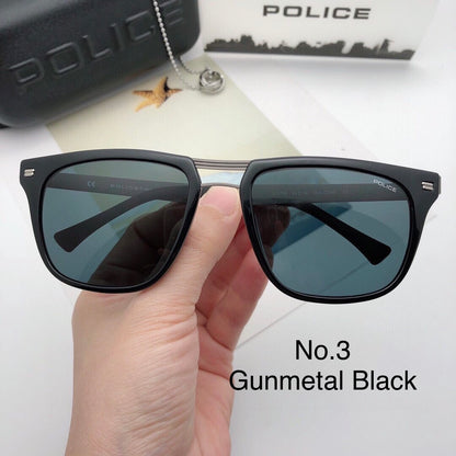 S8748- Classic Square Double-Bridge Sunglasses – 54mm