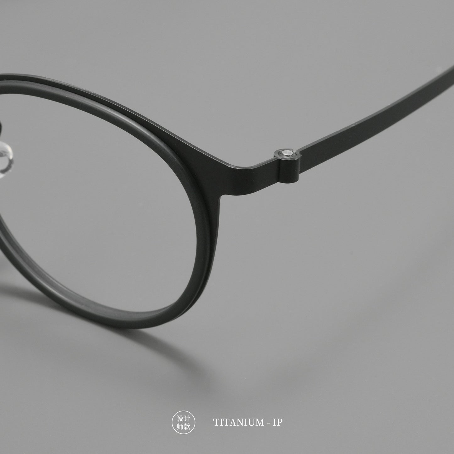 923641Y Round Acetate Titanium Eyeglasses – Lightweight Unisex Optical Frame