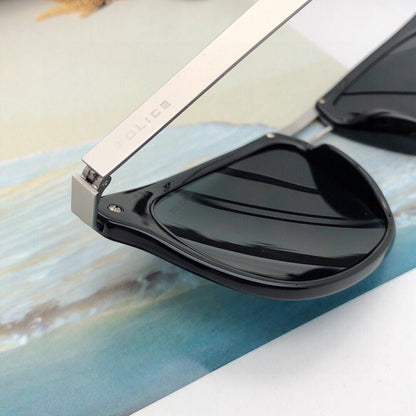 S8748- Classic Square Double-Bridge Sunglasses – 54mm