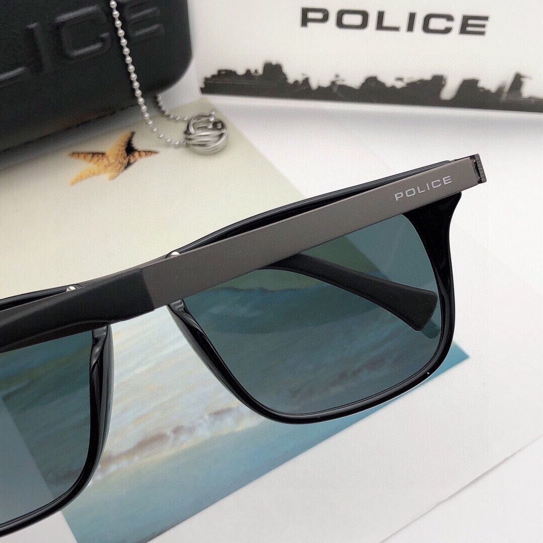 S8748- Classic Square Double-Bridge Sunglasses – 54mm