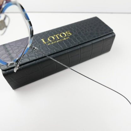L23A005 Lightweight Round Panto Metal Optical Glasses – Unisex 50-22-145