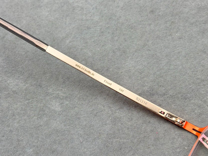 IC Berlin Questionnaire 1 Screwless Stainless Steel Eyeglasses Frame – Ultra Lightweight Optical Glasses (52-16-145)