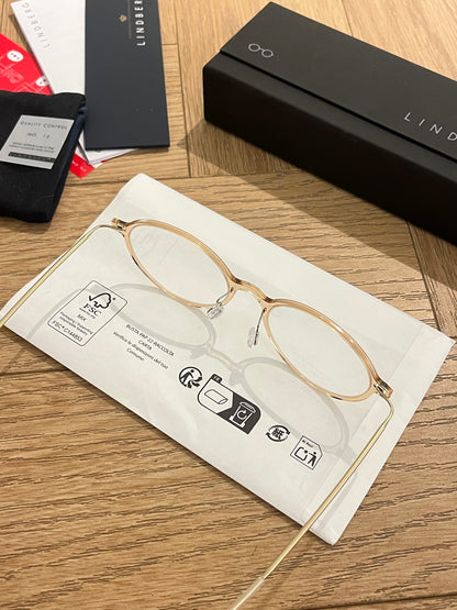 6667 Air Titanium Round Eyeglasses – Ultra-Lightweight Minimalist Frame
