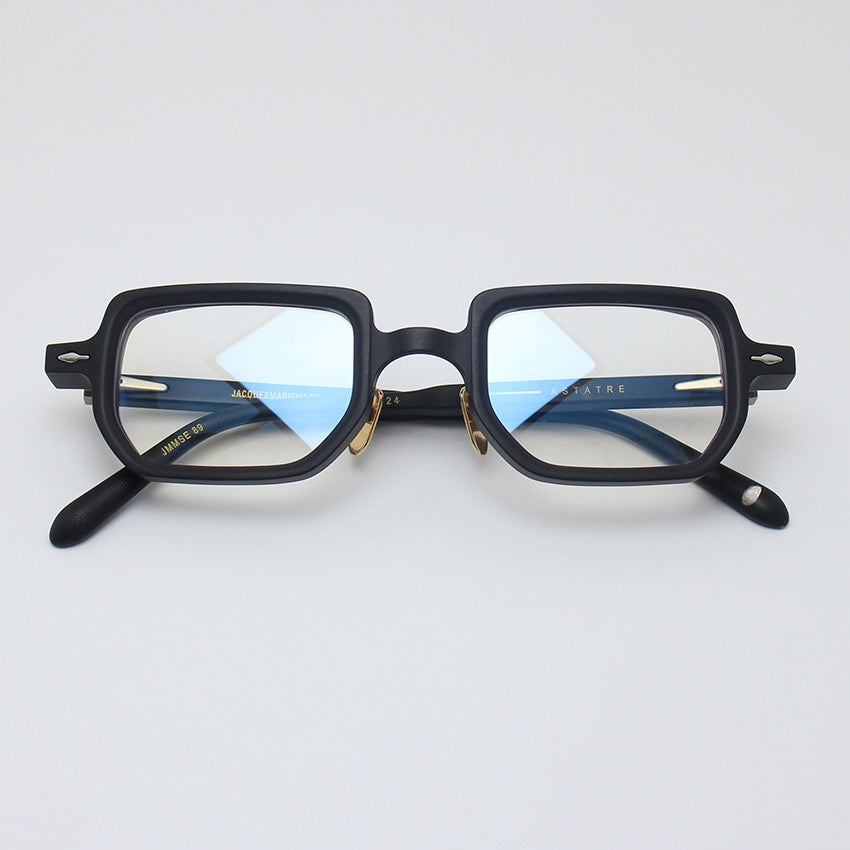 Jacques- Astaire Retro square Acetate Optical Glasses