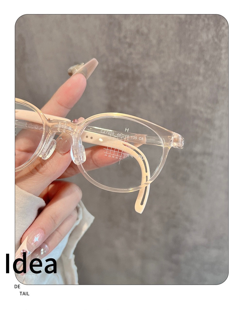 CZ7009ET Kids Round Eyeglasses – Lightweight Flexible TR Children’s Glasses | 46mm
