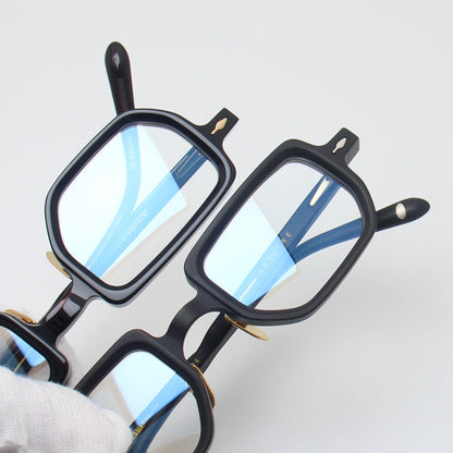 Jacques- Astaire Retro square Acetate Optical Glasses