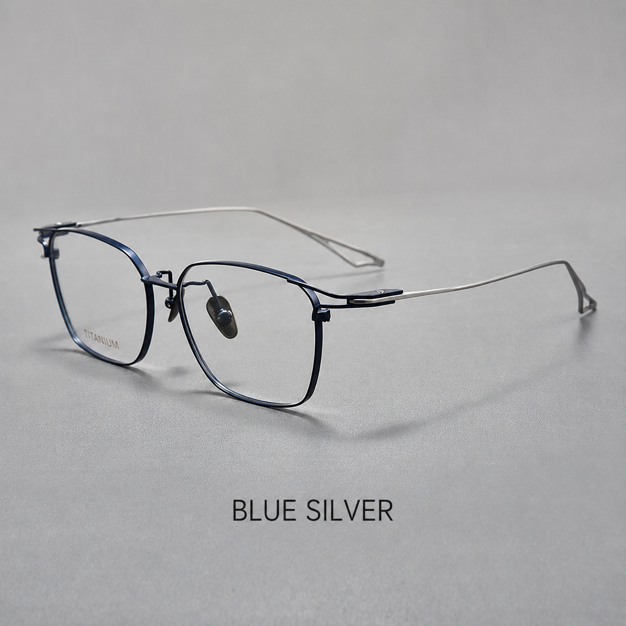 SEVENZ Lightweight Titanium Rectangle Eyeglasses – Retro Unisex 54mm Frame