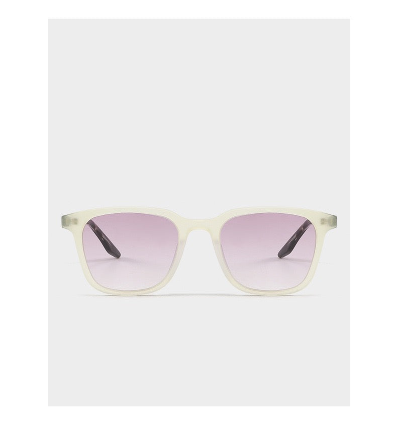 9020 Oversized Square Acetate Sunglasses – Unisex Nylon Lens Frame