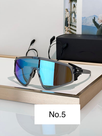 9404 Oversized Shield Sport Sunglasses – Wraparound Performance Eyewear