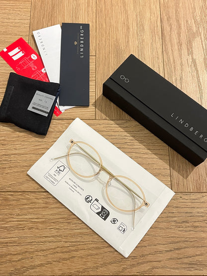 6667 Air Titanium Round Eyeglasses – Ultra-Lightweight Minimalist Frame