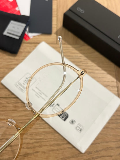 6667 Air Titanium Round Eyeglasses – Ultra-Lightweight Minimalist Frame