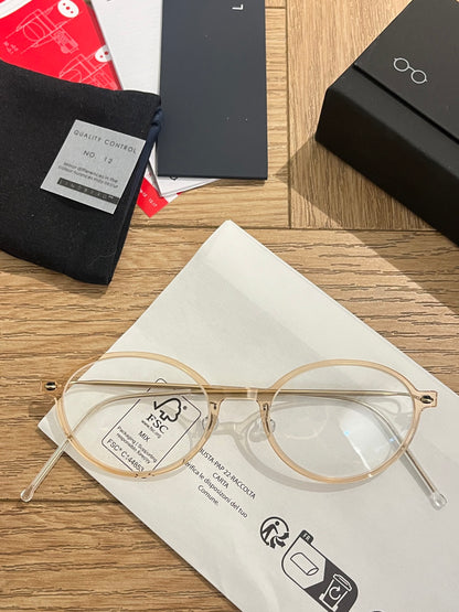 6667 Air Titanium Round Eyeglasses – Ultra-Lightweight Minimalist Frame
