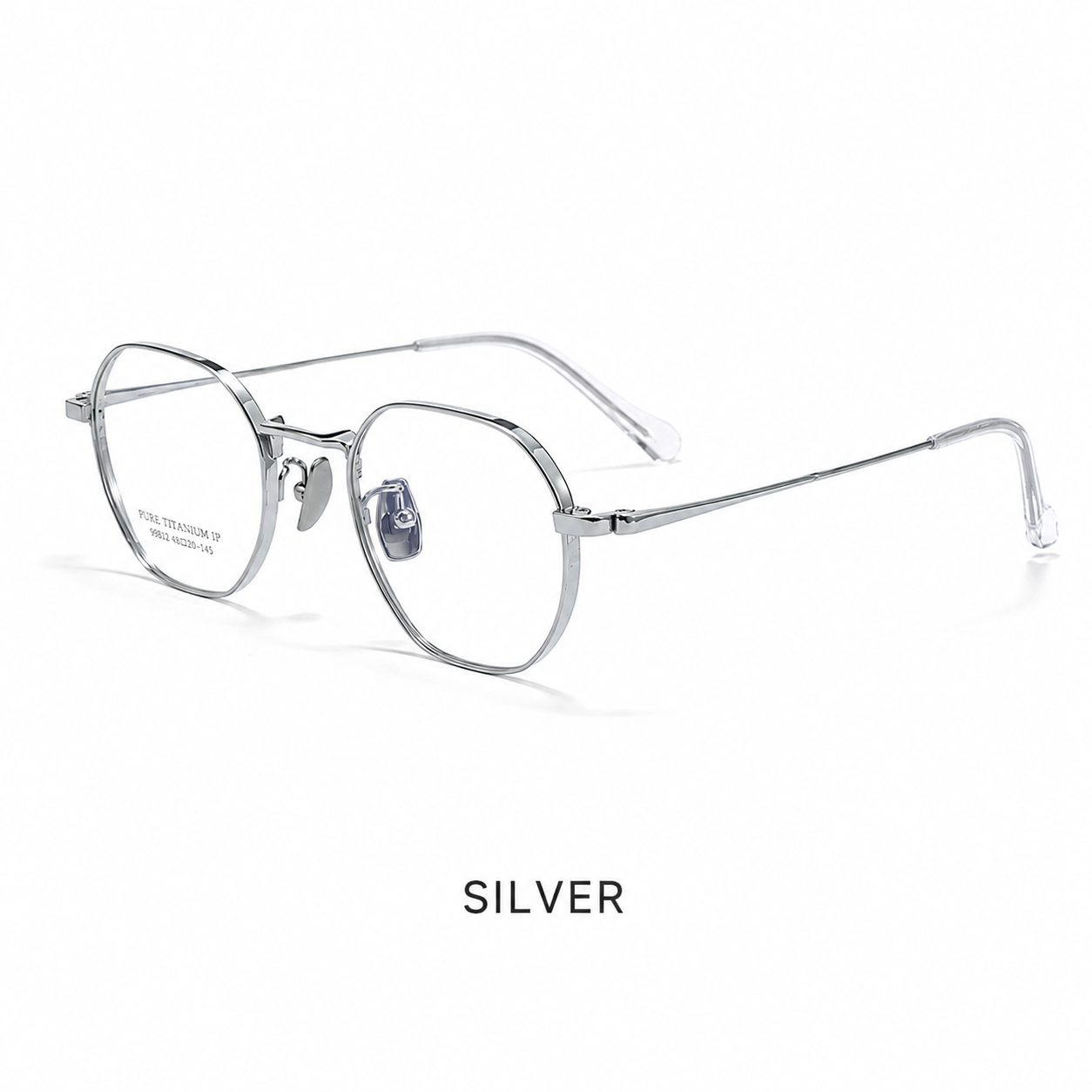 S720P Lightweight Pure Titanium Retro Eyeglasses – Unisex Optical Frame