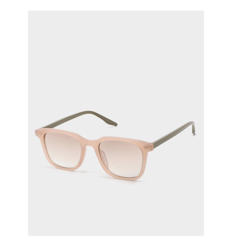 9020 Oversized Square Acetate Sunglasses – Unisex Nylon Lens Frame