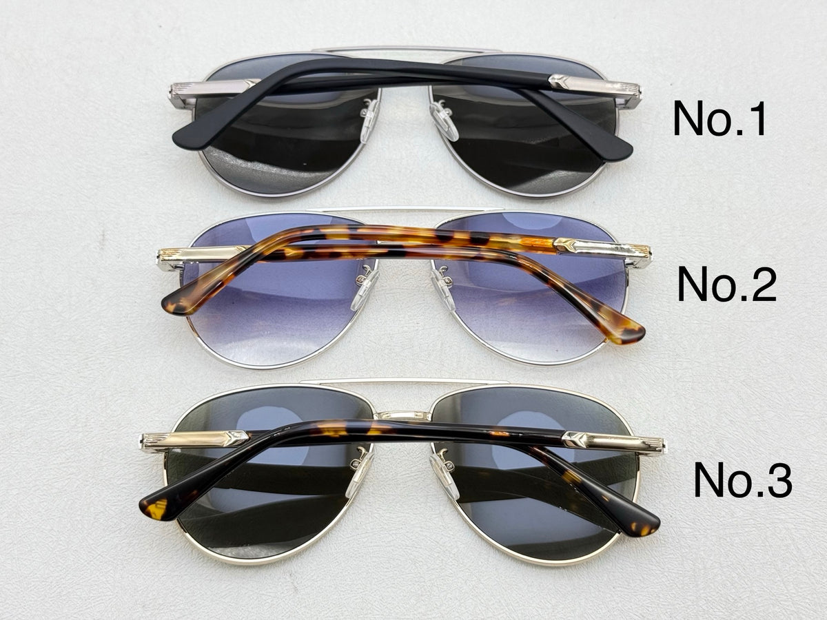 SPLR77 Classic Aviator Metal Sunglasses – 61mm