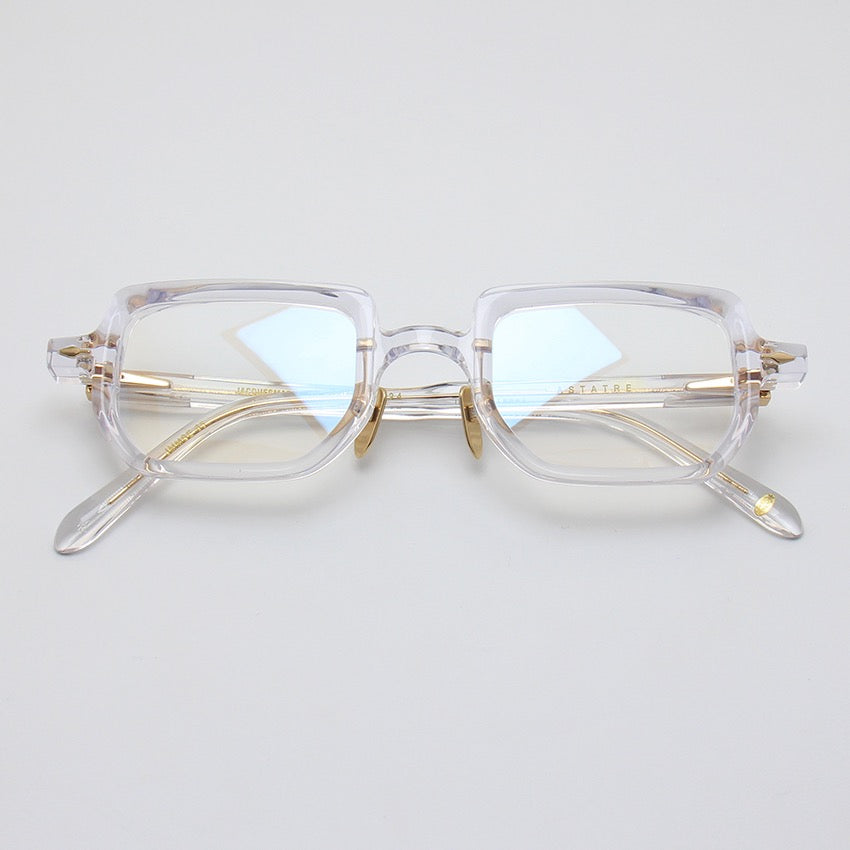 Jacques- Astaire Retro square Acetate Optical Glasses
