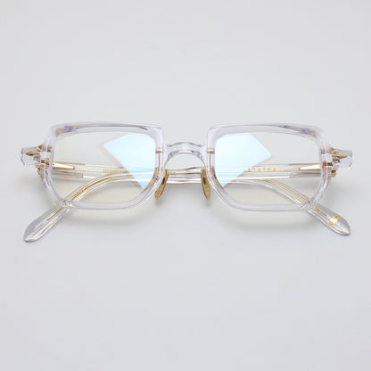 Jacques- Astaire Retro square Acetate Optical Glasses