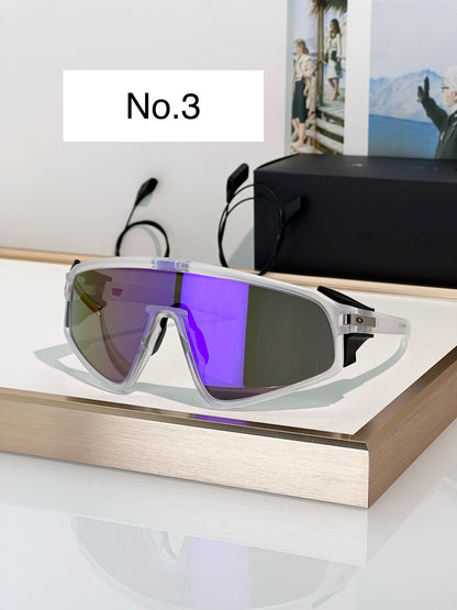 9404 Oversized Shield Sport Sunglasses – Wraparound Performance Eyewear