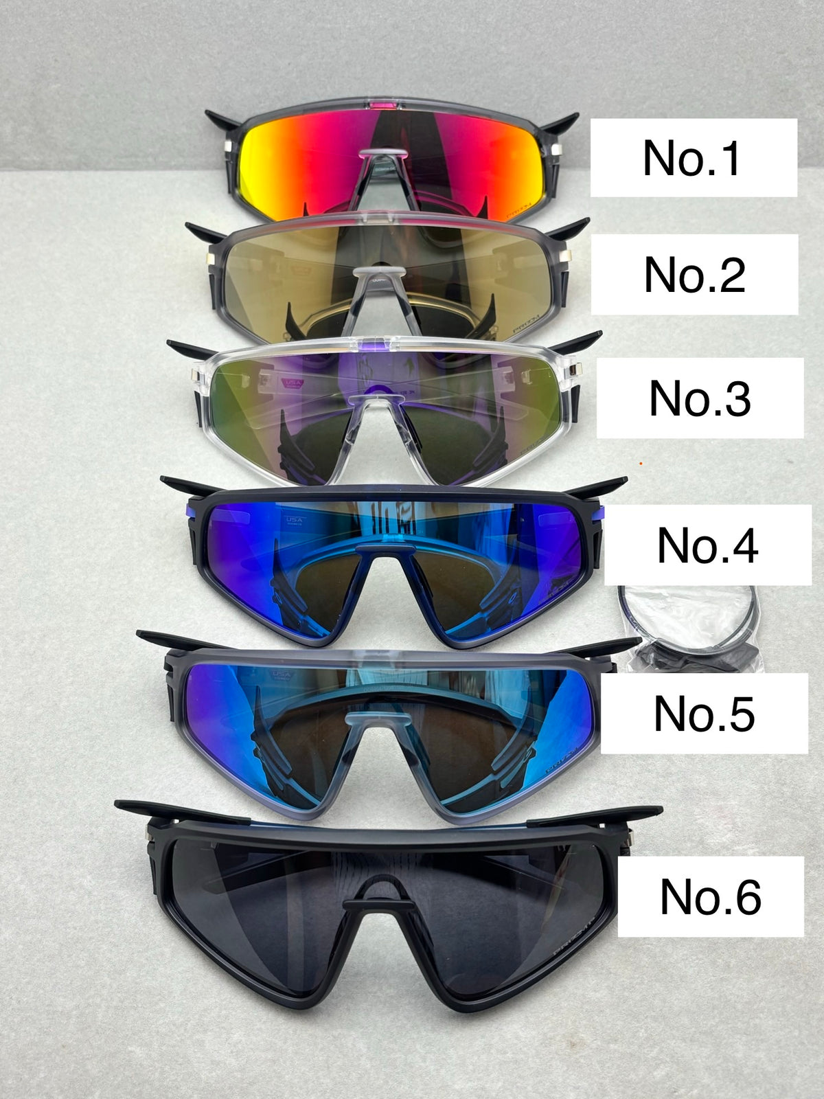 9404 Oversized Shield Sport Sunglasses – Wraparound Performance Eyewear
