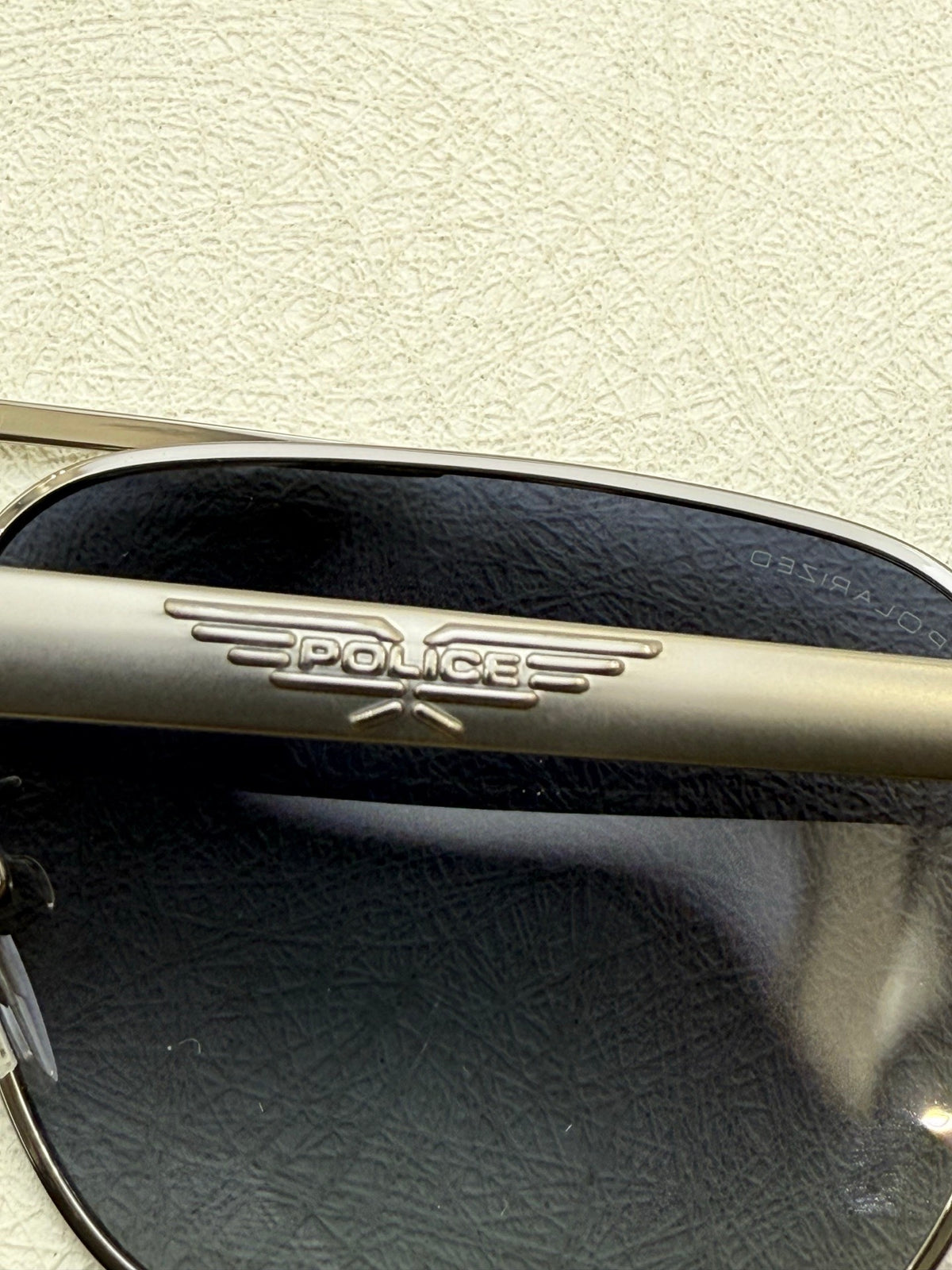 SPL890V Classic Rectangle Metal Sunglasses – 58mm