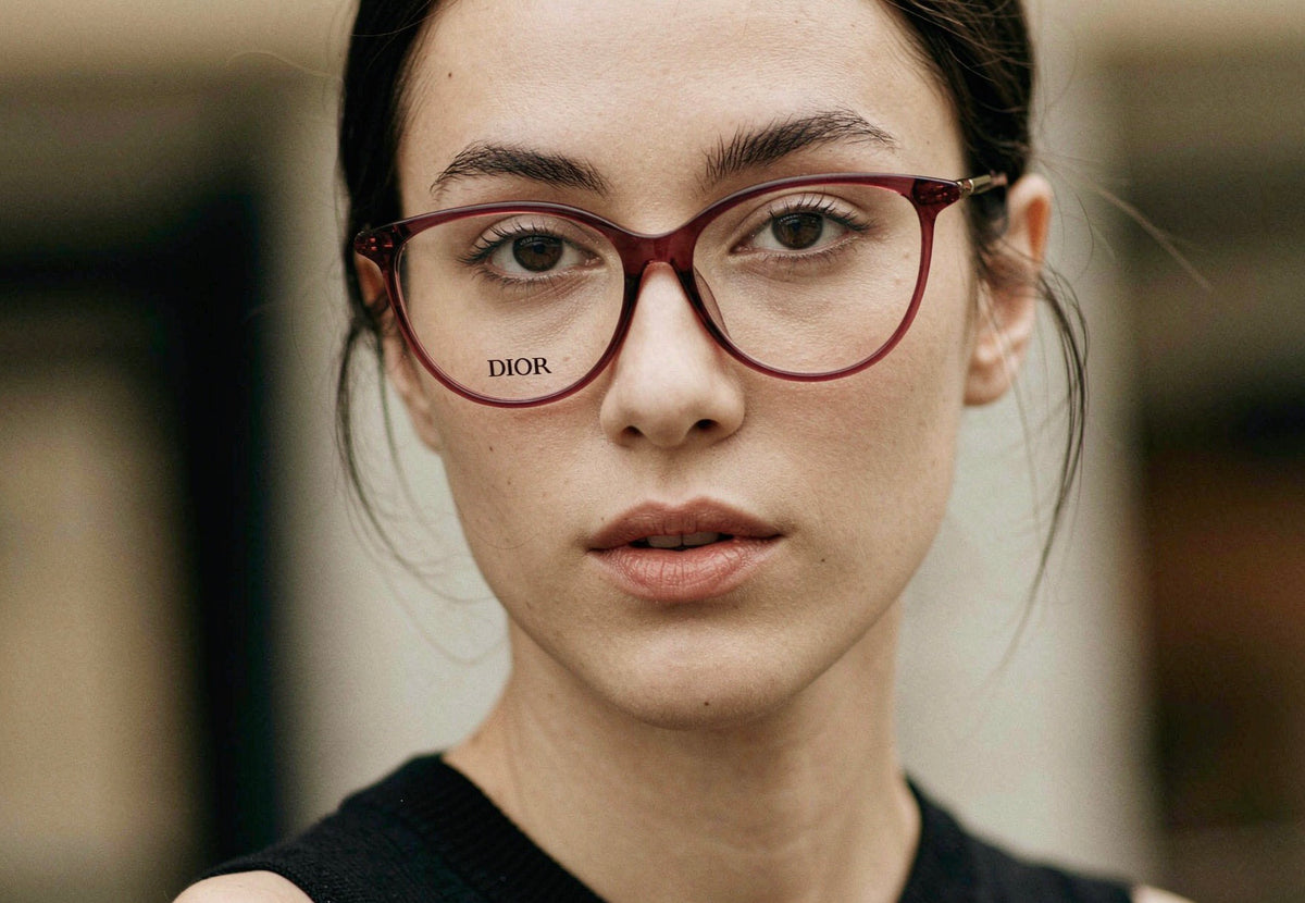 CD2600 Women's Cat-Eye Acetate Optical Glasses – 52-14-145