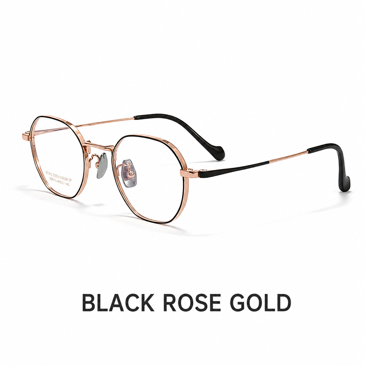 S720P Lightweight Pure Titanium Retro Eyeglasses – Unisex Optical Frame