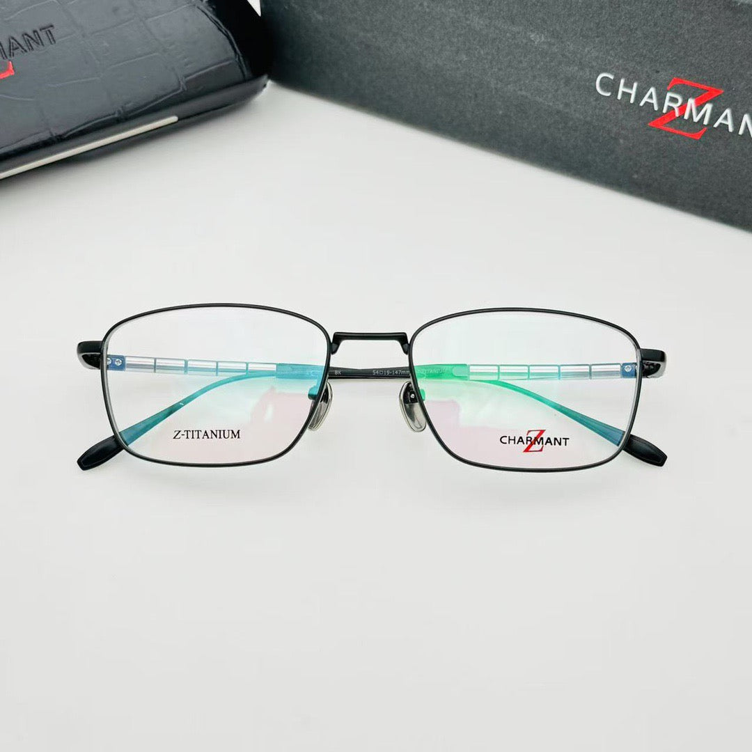 ZT27015 Men’s Rectangle Metal Optical Glasses – 54-19-147